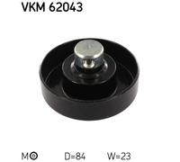 TENSIONER PULLEY, V-RIBBED BELT FOR INFINITI EX FX G M SKF VKM 62043
