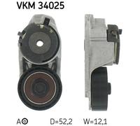 TENSIONER PULLEY, V-RIBBED BELT FOR JAGUAR X-TYPE SKF VKM 34025