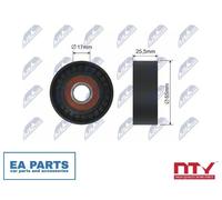 Tensioner Pulley, V-ribbed belt for LAND ROVER FREELANDER 2 NTY RNK-CT-013