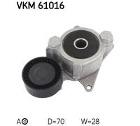 Tensioner Pulley, v-ribbed belt for LEXUS IS SKF VKM 61016