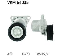 TENSIONER PULLEY, V-RIBBED BELT FOR MAZDA 3 6 MIATA SKF VKM 64035