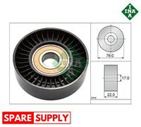 TENSIONER PULLEY, V-RIBBED BELT FOR MERCEDES-BENZ W168 W169 W245 INA 531 0677 30
