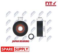 TENSIONER PULLEY, V-RIBBED BELT FOR MITSUBISHI ASX GALANT FORTIS NTY RNK-CH-003