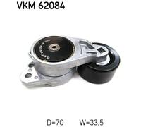 Tensioner Pulley, V-ribbed belt for NISSAN ALTIMA ELGRAND MAXIMA SKF VKM 62084