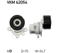 Tensioner Pulley, v-ribbed belt for NISSAN ALTIMA SKF VKM 62054