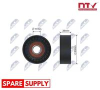 TENSIONER PULLEY, V-RIBBED BELT FOR OPEL AGILA ASTRA H ASTRA H NTY RNK-AR-001