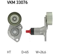 Tensioner Pulley, v-ribbed belt for PEUGEOT 406 407 607 807 SKF VKM 33076