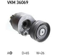 TENSIONER PULLEY, V-RIBBED BELT FOR RENAULT DUSTER LAGUNA MASTER SKF VKM 36069