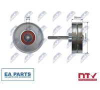 Tensioner Pulley, V-ribbed belt for VOLVO 850 S70 V70 NTY RNK-VV-012