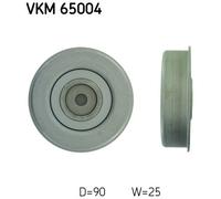 Tensioner Pulley, v-ribbed belt for VOLVO S40 V40 SKF VKM 65004