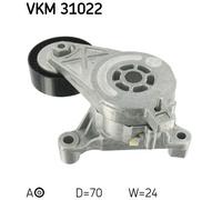 TENSIONER PULLEY, V-RIBBED BELT FOR VW BORA CADDY GOLF PASSAT SKF VKM 31022