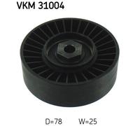 TENSIONER PULLEY, V-RIBBED BELT FOR VW CABRIO CADDY SKF VKM 31004
