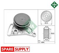 TENSIONER PULLEY, V-RIBBED BELT FOR VW PASSAT INA 531 0309 10