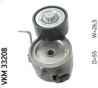 Tensioner Pulley, V-ribbed belt SKF VKM 33208 for DS DS 3 (SA_) 1.2 2015-2019
