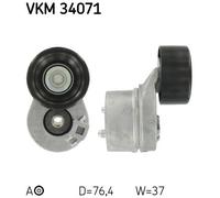 TENSIONER PULLEY, V-RIBBED BELT SKF VKM 34071