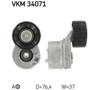 TENSIONER PULLEY, V-RIBBED BELT SKF VKM 34071