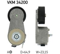 TENSIONER PULLEY, V-RIBBED BELT SKF VKM 34200