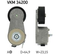 Tensioner Pulley, v-ribbed belt SKF VKM 34200