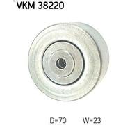 Tensioner Pulley, V-ribbed belt SKF VKM 38220 for BMW 3 (E46) 2 1998-2001