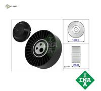 TENSIONER PULLEY VRIBBED BELT 531 0635 20 FOR ALFA ROMEO FIAT LANCIA 2.4L 166