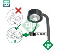 V-belt tensioner pulley 531 0790 10 INA for BMW OPEL LAND ROVER
