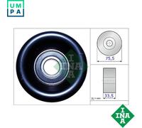 TENSIONER PULLEY VRIBBED BELT 531 0827 10 FOR HONDA CR-V/III CIVIC/VIII FR-V