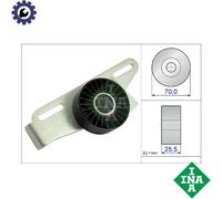 TENSIONER PULLEY VRIBBED BELT 531 0868 10 FOR DACIA LOGAN/EXPRESS/MCV/II 1.6L