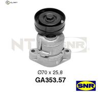TENSIONER PULLEY VRIBBED BELT GA353.57 FOR OPEL 16NZR/LZ2 1.6L 4cyl ASTRA F