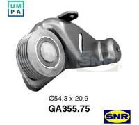 TENSIONER PULLEY VRIBBED BELT GA355.75 FOR RENAULT Z7X765/760 3.0L 6cyl LAGUNA I