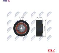 NTY RNK-BM-023 Tensioner pulley