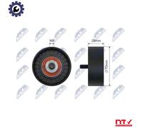 PULLEY IDLER V-BELT For BMW 7 (E38), 8 (E31) 5.0 94-01
