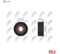 NTY RNK-CT-027 Tensioner pulley