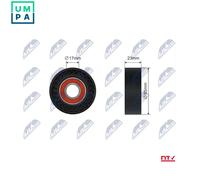 NTY RNK-ME-077 Tensioner pulley