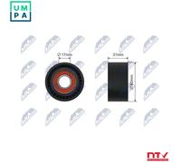 NTY RNK-RE-040 Tensioner pulley