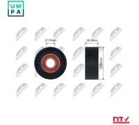 NTY RNK-VV-011 Tensioner pulley