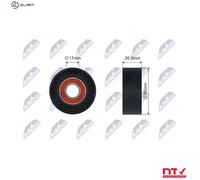 NTY RNK-VV-011 Tensioner pulley