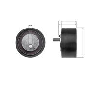 TENSIONER TIMING BELT FOR IVECO DAILY VI 33S12 35S12 35C12 14-