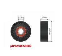 Tensioner Timing Belt Pulley For Mercedes Sprinter 3.5-t (906) 3-t