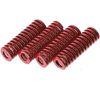 Tensioning springs-Compression Springs,1pcs Red Medium Press Compression Loading Die Mold 16mm X 8mm X 50mm Firm