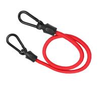 Tensioning Strap with Carabiner Hook Bungee Cord Rubber Tensioner Expander Tie Strap Luggage with Carabiner Hook Elastic Rope with