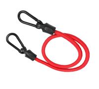 Tensioning Strap with Carabiner Hook Bungee Cord Rubber Tensioner Expander Tie Strap Luggage with Carabiner Hook Elastic Rope with