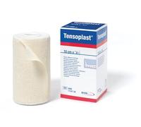 Tensoplast Elastic Adhesive Bandage, EAB Tape for Firm Compression, with Medium Support for Joints, 10 cm x 4.5 m, Cream, 1 Roll