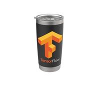 TensorFlow - Open-Source Library for AI Machine Learning Stainless Steel Insulated Tumbler