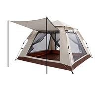 tent, 215 * 215 * 142cm, Spacious, Lightweight Portable Backpacking Easy Tent for Outdoor Family Camping/Hiking, Easy To Assemble(Silver Coated Sunscreen)