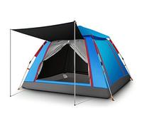 Tent 3-4 People Pop-up Automatic Instant Family Tent Thicken Rainproof Lightweight Dome Outdoor Camping Tent