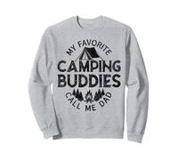 Tent Camping Husband Dad Father Family Vintage My Favorite Sweatshirt