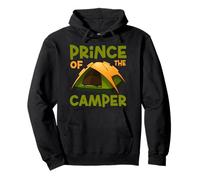 Tent Camping Son Prince Of The Camper Pullover Hoodie