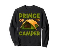 Tent Camping Son Prince Of The Camper Sweatshirt