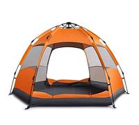 Tent Camping Tent, Multi-person Double-layer 3-5 Person Hexagonal Big Tent Outdoor Camping Rainproof 240 X 200 X 135cm Outdoor Camping Household faucets