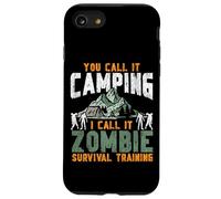 Tent Camping Zombie Retro Vintage You Call It Camping I Call Case for iPhone SE (2020) / 7/8